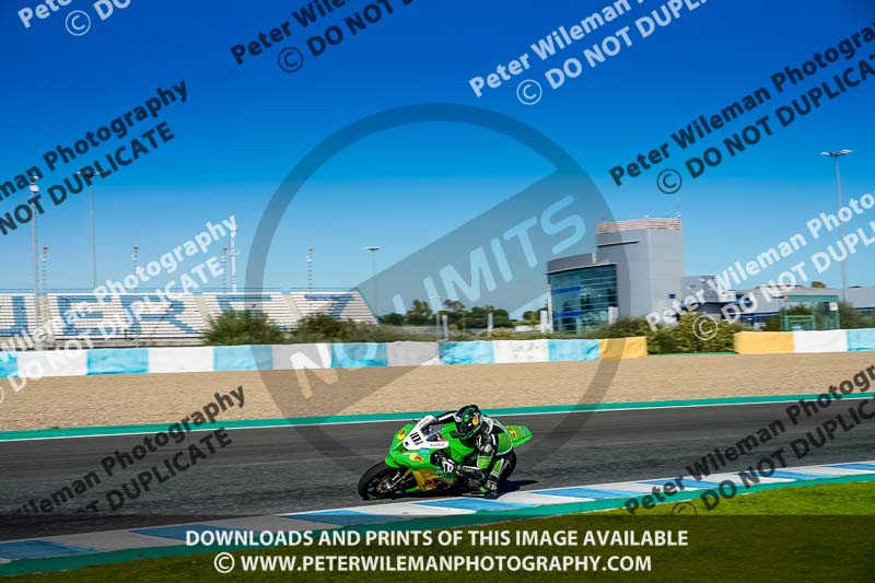 01 to 3rd december 2018;Jerez;event digital images;motorbikes;no limits;peter wileman photography;trackday;trackday digital images