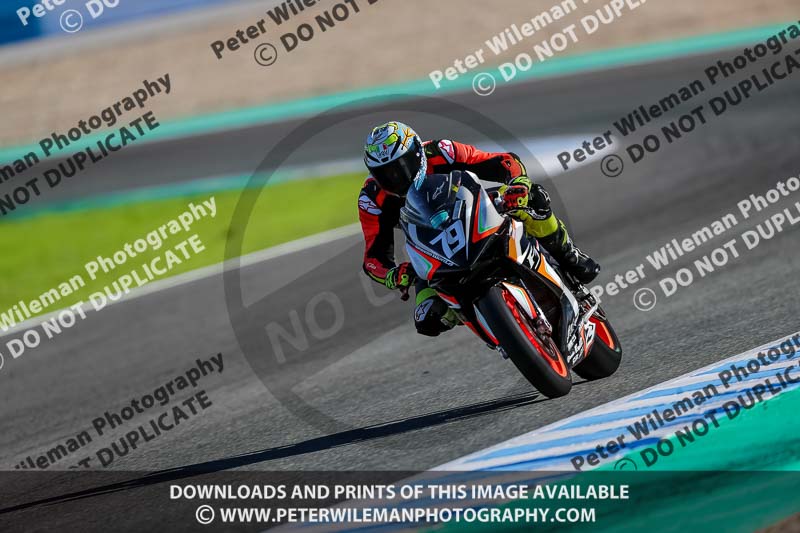 01 to 3rd december 2018;Jerez;event digital images;motorbikes;no limits;peter wileman photography;trackday;trackday digital images