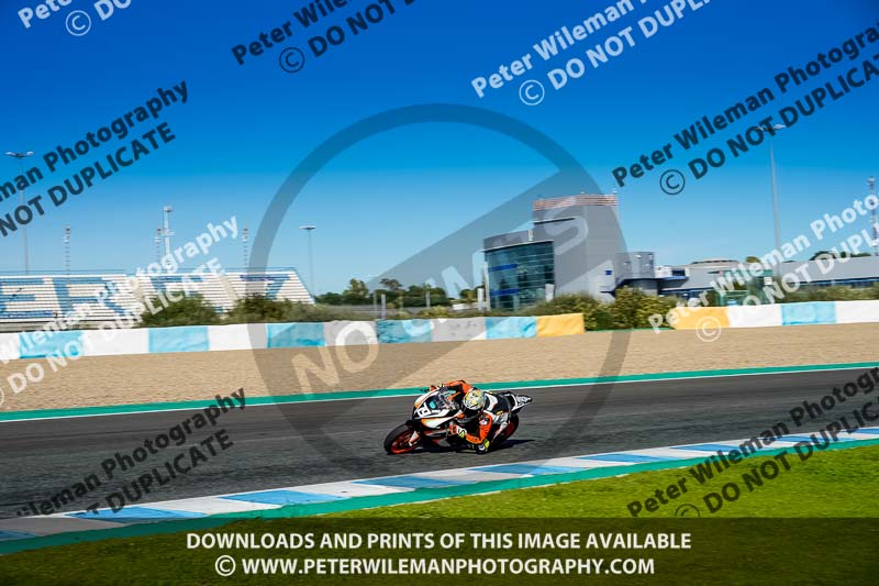01 to 3rd december 2018;Jerez;event digital images;motorbikes;no limits;peter wileman photography;trackday;trackday digital images