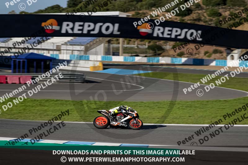 01 to 3rd december 2018;Jerez;event digital images;motorbikes;no limits;peter wileman photography;trackday;trackday digital images