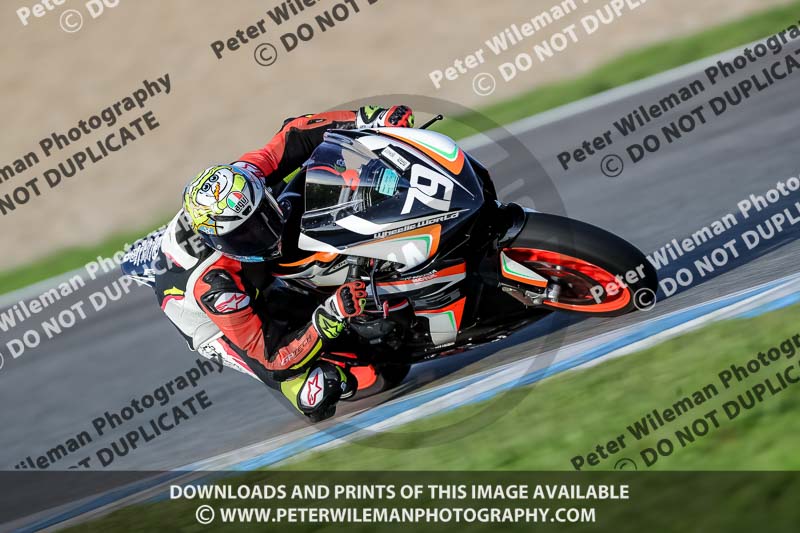 01 to 3rd december 2018;Jerez;event digital images;motorbikes;no limits;peter wileman photography;trackday;trackday digital images