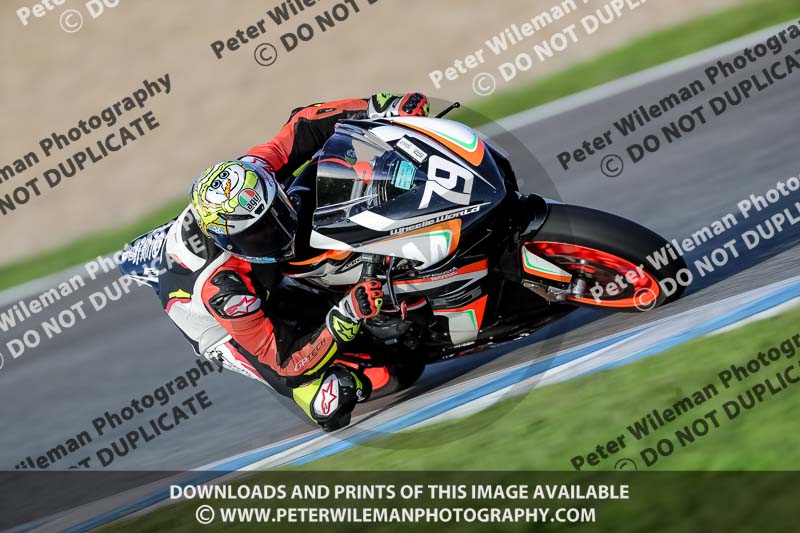 01 to 3rd december 2018;Jerez;event digital images;motorbikes;no limits;peter wileman photography;trackday;trackday digital images