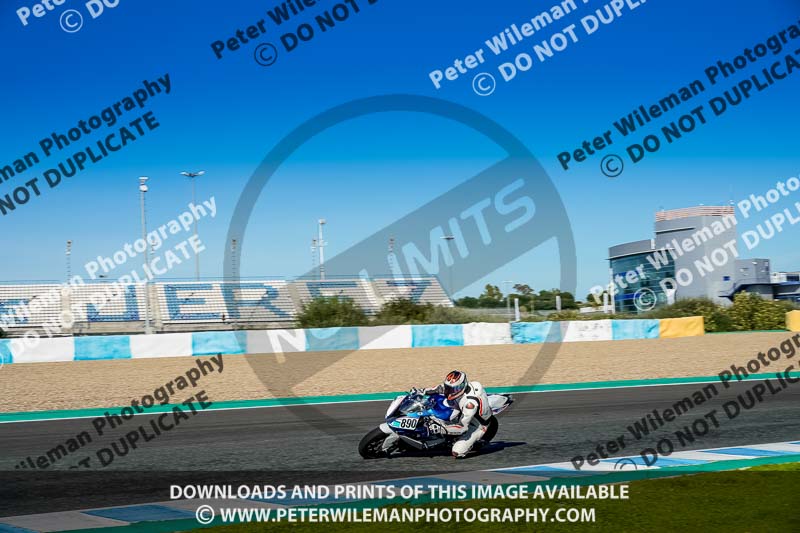 01 to 3rd december 2018;Jerez;event digital images;motorbikes;no limits;peter wileman photography;trackday;trackday digital images