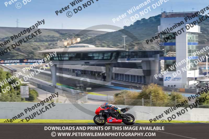 01 to 3rd december 2018;Jerez;event digital images;motorbikes;no limits;peter wileman photography;trackday;trackday digital images