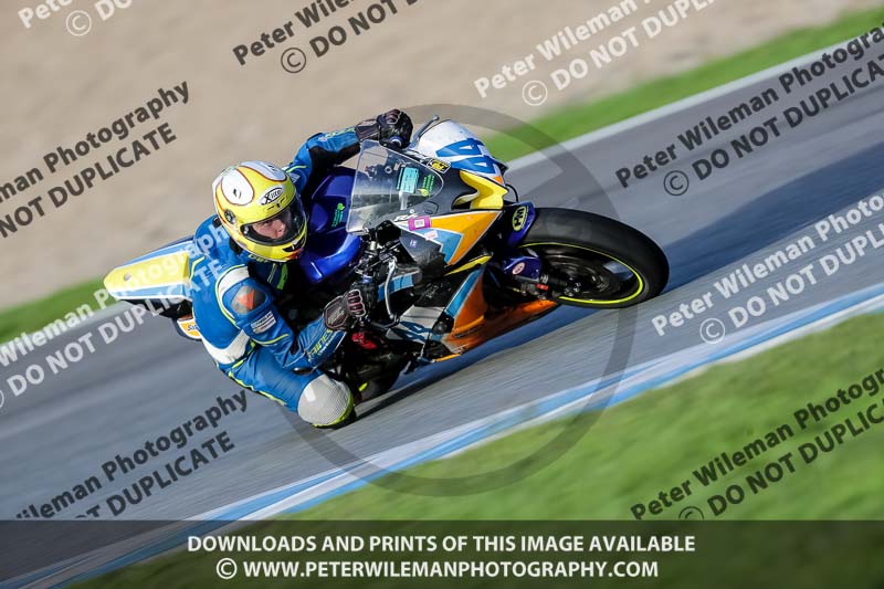 01 to 3rd december 2018;Jerez;event digital images;motorbikes;no limits;peter wileman photography;trackday;trackday digital images