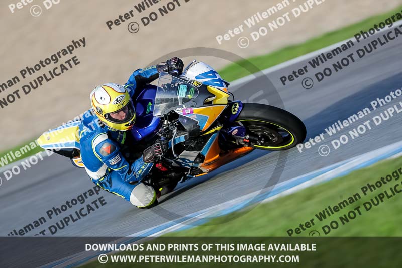 01 to 3rd december 2018;Jerez;event digital images;motorbikes;no limits;peter wileman photography;trackday;trackday digital images