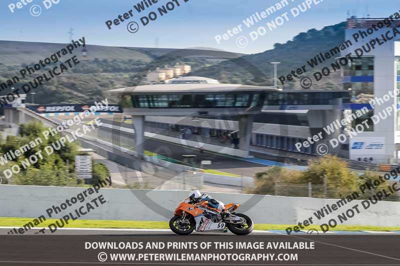 01 to 3rd december 2018;Jerez;event digital images;motorbikes;no limits;peter wileman photography;trackday;trackday digital images