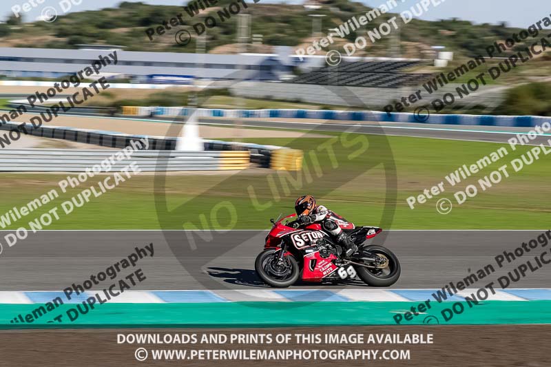 01 to 3rd december 2018;Jerez;event digital images;motorbikes;no limits;peter wileman photography;trackday;trackday digital images
