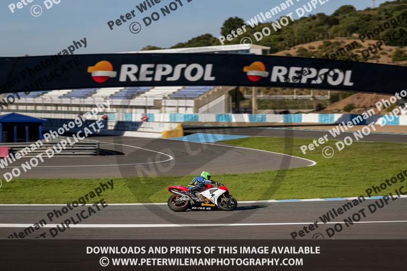 01 to 3rd december 2018;Jerez;event digital images;motorbikes;no limits;peter wileman photography;trackday;trackday digital images