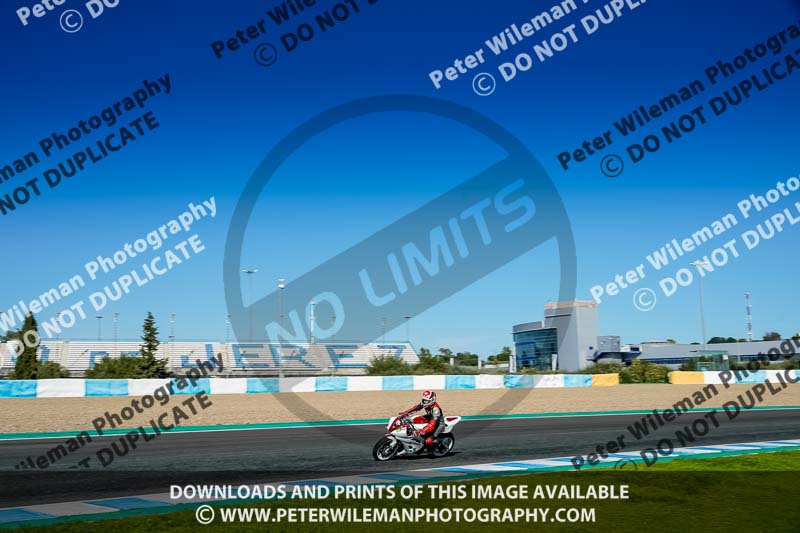 01 to 3rd december 2018;Jerez;event digital images;motorbikes;no limits;peter wileman photography;trackday;trackday digital images