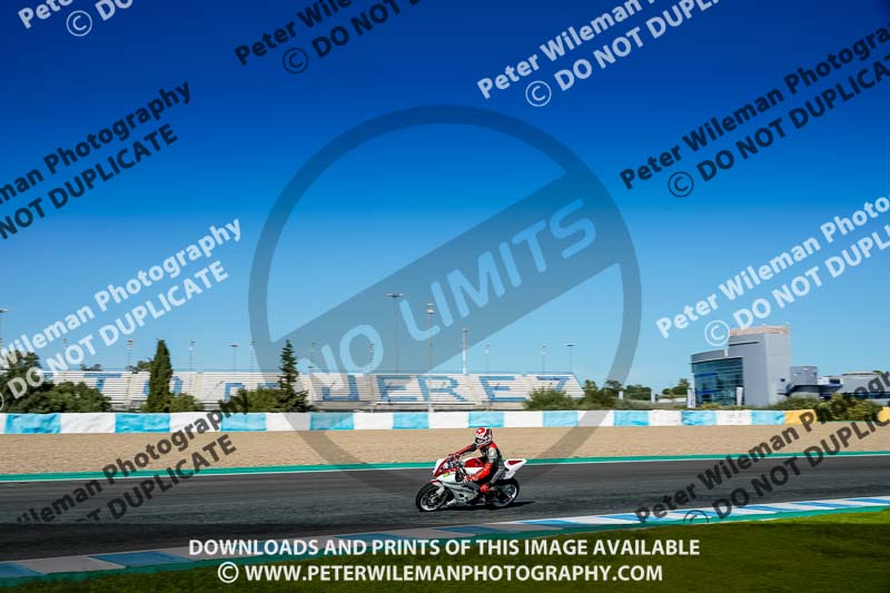 01 to 3rd december 2018;Jerez;event digital images;motorbikes;no limits;peter wileman photography;trackday;trackday digital images