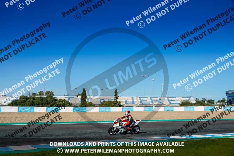 01 to 3rd december 2018;Jerez;event digital images;motorbikes;no limits;peter wileman photography;trackday;trackday digital images