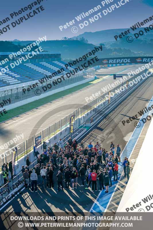 01 to 3rd december 2018;Jerez;event digital images;motorbikes;no limits;peter wileman photography;trackday;trackday digital images